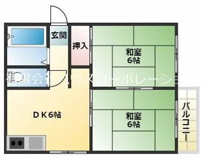 兵庫県尼崎市戸ノ内町3丁目【アパート】の間取り