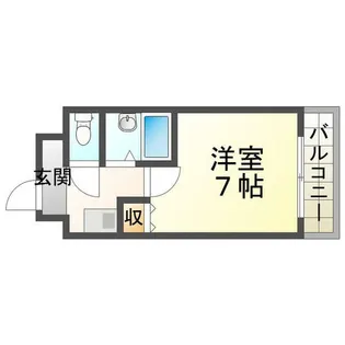 ヴィラ カイチ【201号室】の間取り