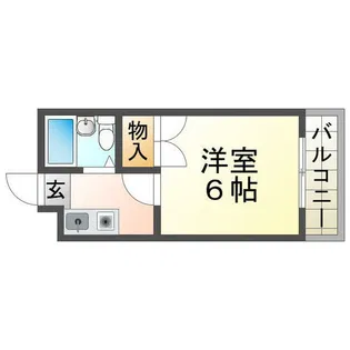 ジョイ甲子園【2階】の間取り