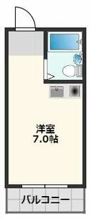ダチロン高城【2階】の間取り