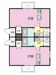 REED【1階】の間取り