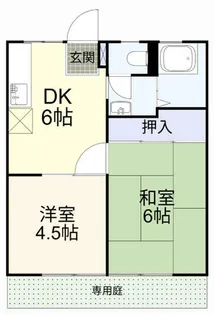あゆみハイツA棟【102号室】の間取り