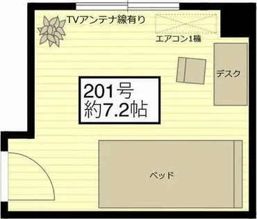 SHARE-i (シェア アイ)【201号室】の間取り