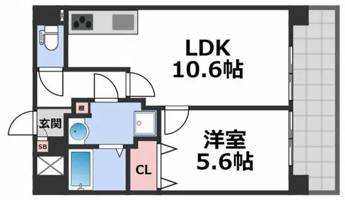 MIKI GARDEN【2階】の間取り