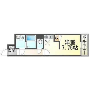 グレースWAKO【202号室】の間取り