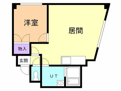 SNOWPAL【204号室】の間取り