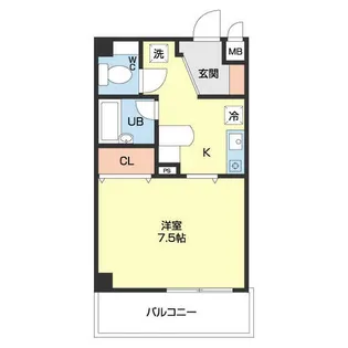 DAIMAN HOUSE七宝【0404号室】の間取り