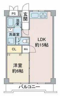 アメニティー大善【2階】の間取り