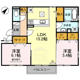 アレグリーア【3階】の間取り