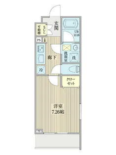 リシェス名古屋山王ウエスト【2階】の間取り