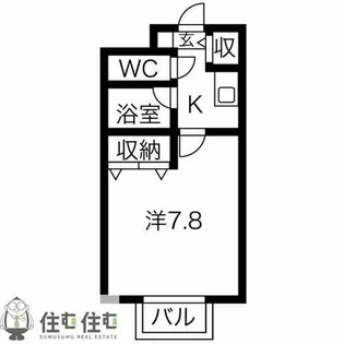 グレイス三好【2階】の間取り