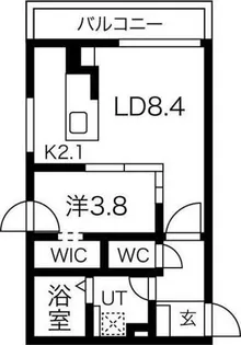 DPレジデンス63【3階】の間取り