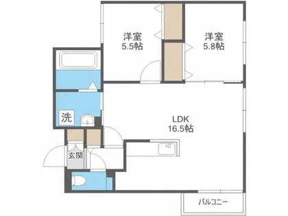 essence310c【1階】の間取り
