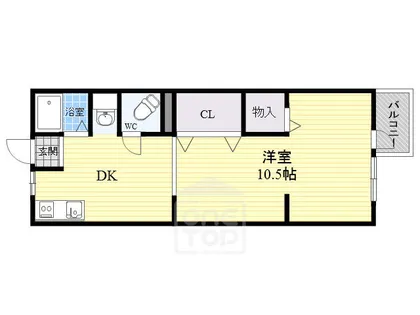 大協マンション【2階】の間取り