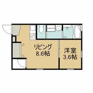 Studio N【1階】の間取り