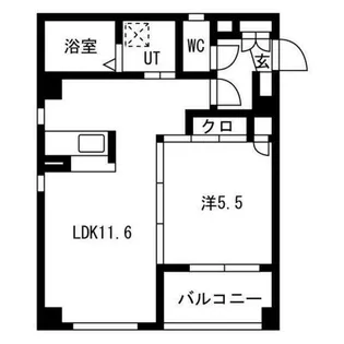 サンディアM・T【2階】の間取り