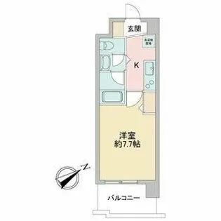 アルフィーレ新栄【0802号室】の間取り