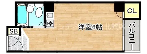 エンブレム巽西【2階】の間取り