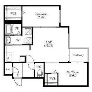 ノーチェ円山【5階】の間取り