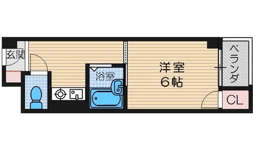 ホワイティ18【301号室】の間取り
