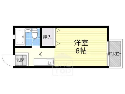 田村ハイツ2【1階】の間取り
