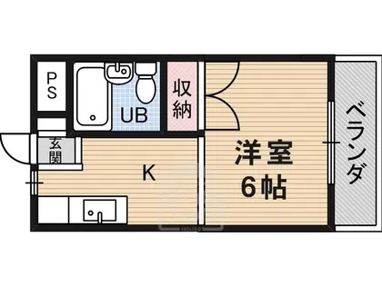 新和ハイツ【3階】の間取り