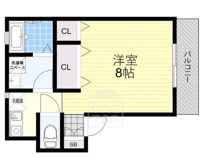ダイトウハイツ【2階】の間取り