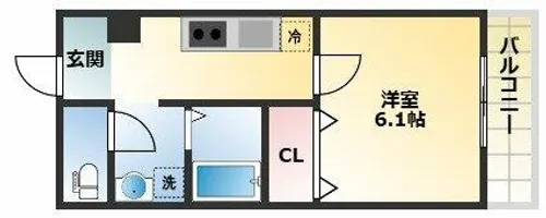 みおつくし杭全【3階】の間取り