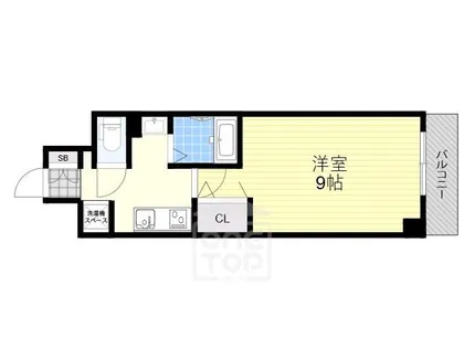 パレステイ別院【7階】の間取り
