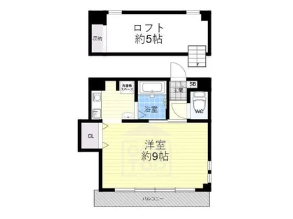 リーベンあさひ総持寺【2階】の間取り