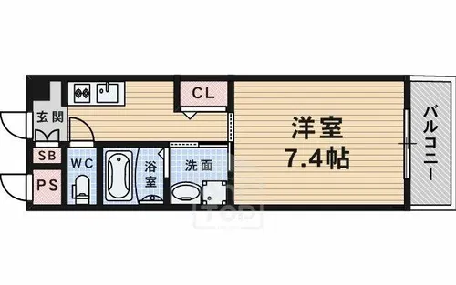 A-1 satsuma【3階】の間取り