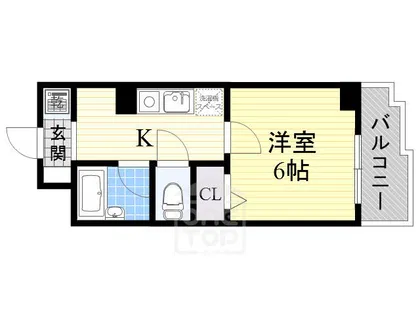 グランパレスレジェンド【5階】の間取り