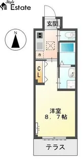 アールコート本陣【1階】の間取り