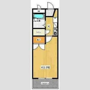 レナ三宅【2階】の間取り