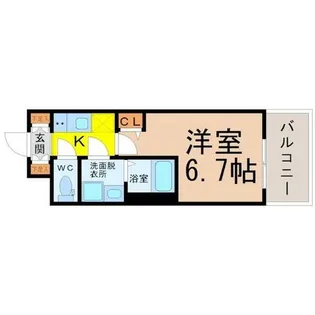 愛知県名古屋市中区上前津2丁目【マンション】の間取り
