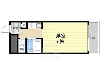 パークマンション【4階】の間取り