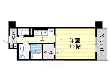 カンナビーノ【4階】の間取り