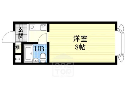 レナジア高槻【3階】の間取り