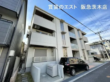 プレジール上中条A棟【2階】の外観