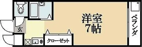 リビエイール【1階】の間取り