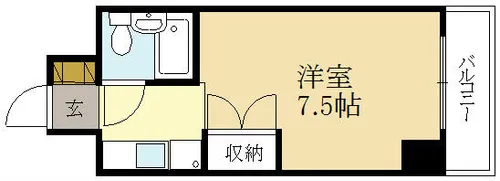 京都府宇治市広野町西裏【マンション】の間取り