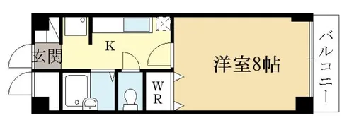 セントラル槙島【2階】の間取り