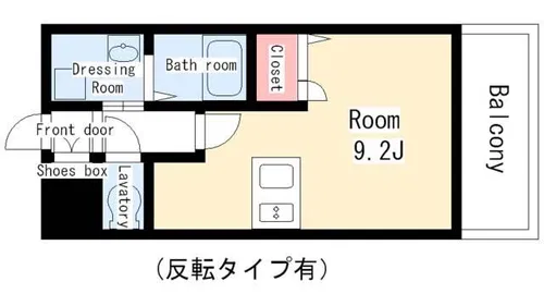 プレサンス新栄リミックス【12階】の間取り