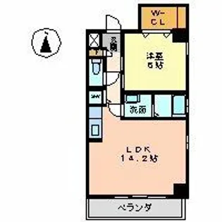 AHビル【7階】の間取り