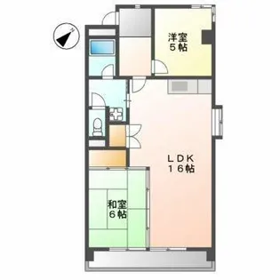 川口ビル【3階】の間取り