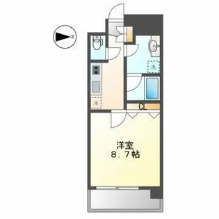 CION NAGOYA MEIEKI【1階】の間取り
