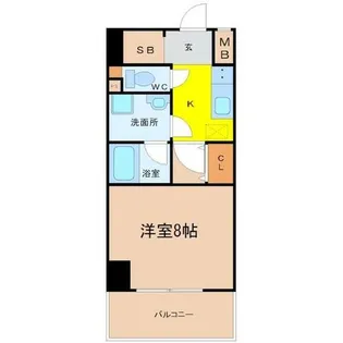 プレディアスタイル名古屋【3階】の間取り