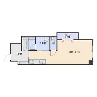 ベテル鳴子【4階】の間取り