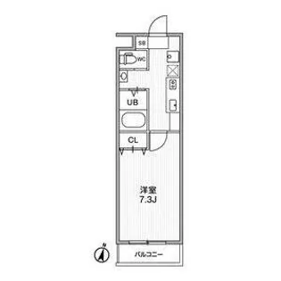 A・city七条【1階】の間取り