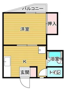 メゾン菱池【101号室】の間取り